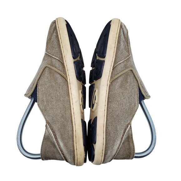 Olukai Shoes Boys Size 5 Brown Canvas Nohea Lole Slip On Sneakers *Read* - Picture 5 of 9